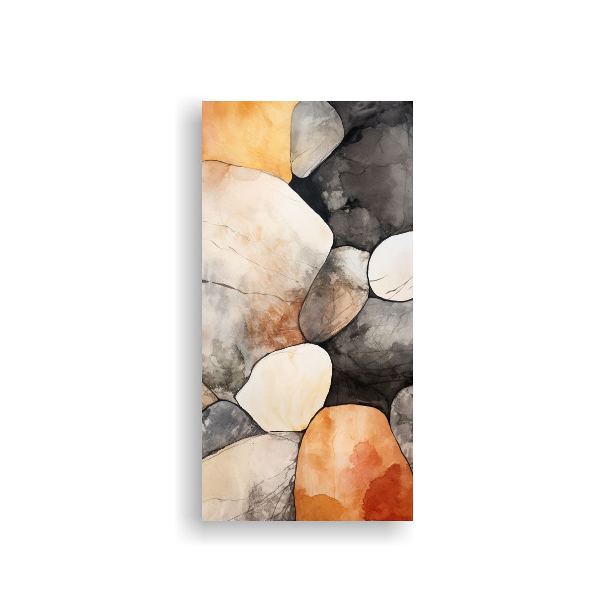 GENERICO - Fondo Textura Piedra Refinada Con Pintura Tinta 70x140 Cm