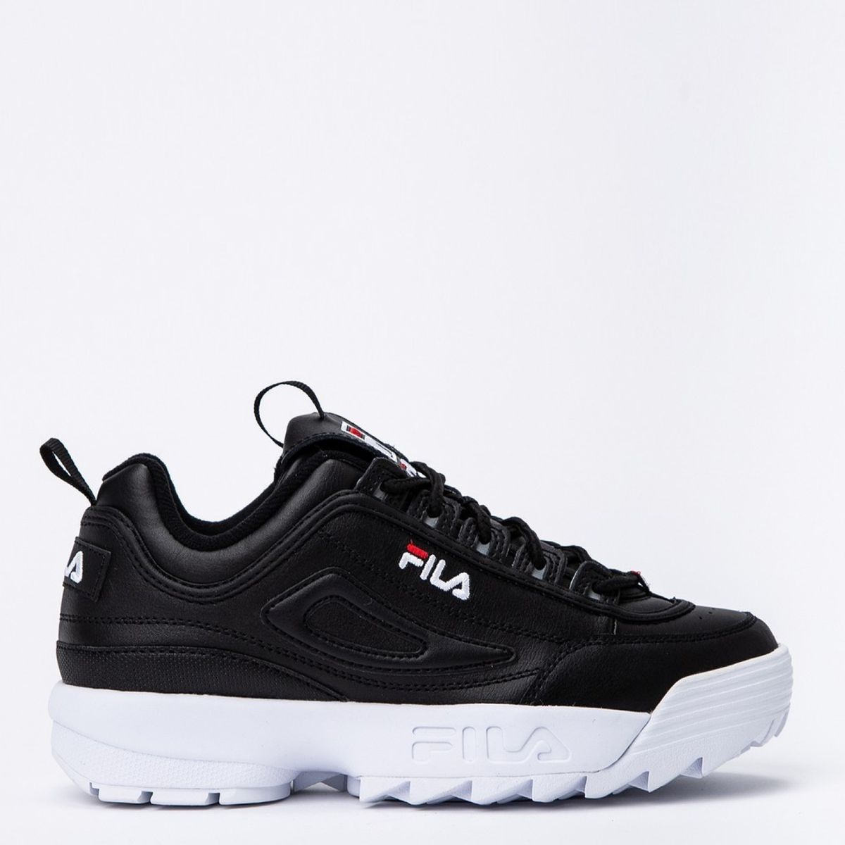FILA - Disruptor Zapatilla Urbana Mujer Negro Fila
