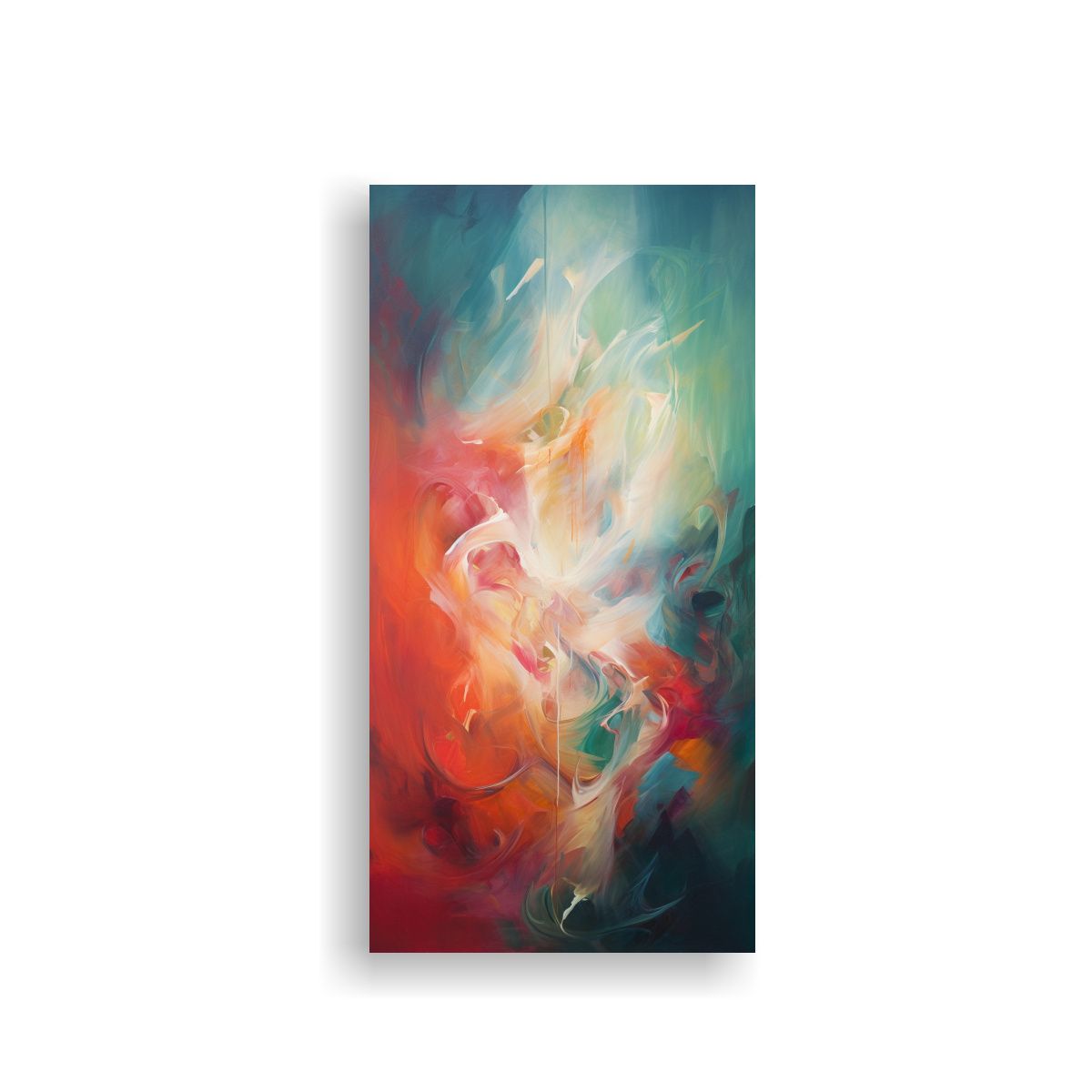 GENERICO - Pinturas Decorativas Abstractas Con Pinceladas De 60x120 Cm