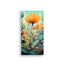 GENERICO - Pintura Decorativa Conceptual Fusionando 60x120 Cm