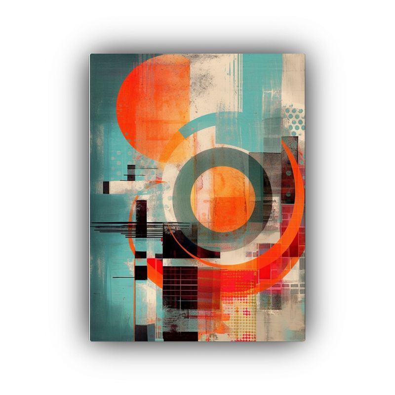 GENERICO - Pinturas Artísticas Abstractas Multicolores En 80x120 Cm