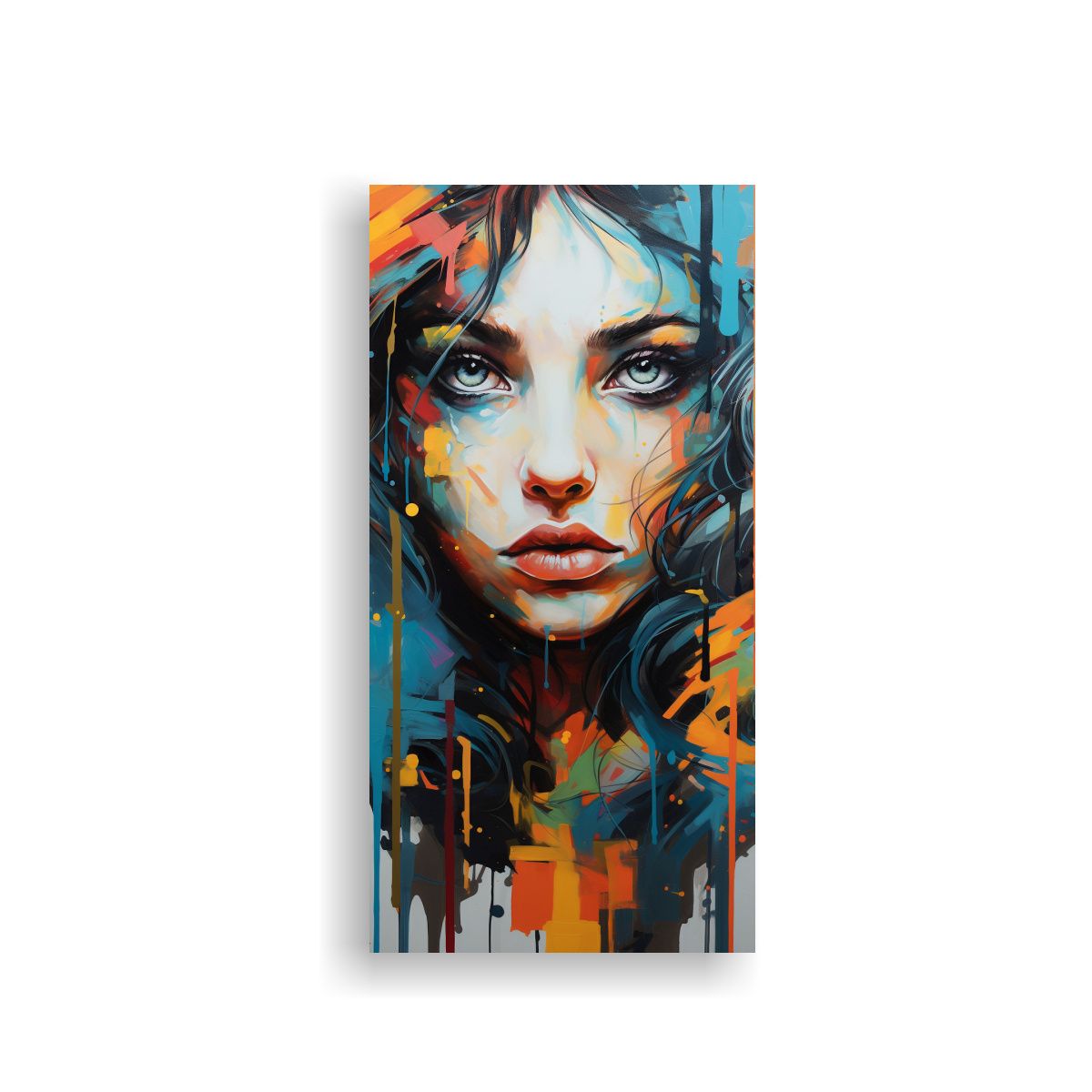 GENERICO - Arte De Pared Moderno Belleza Pintura En Lienzo 20x40 Cm