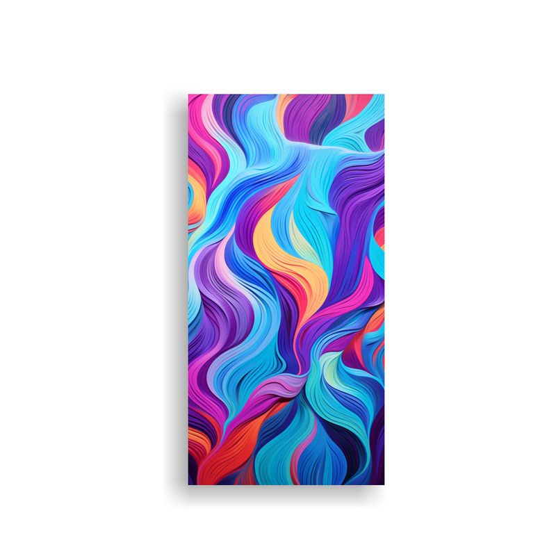 GENERICO - Pinturas Decorativas Con Patrones Abstractos 70x140 Cm