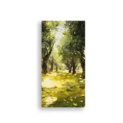 GENERICO - Paisaje Simétrico Con Rayos De Sol Filtrándose 80x160 Cm