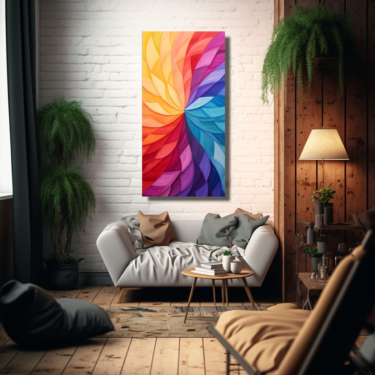 GENERICO - Pinturas Decorativas Vibrantes Y Diversas Con 30x60 Cm