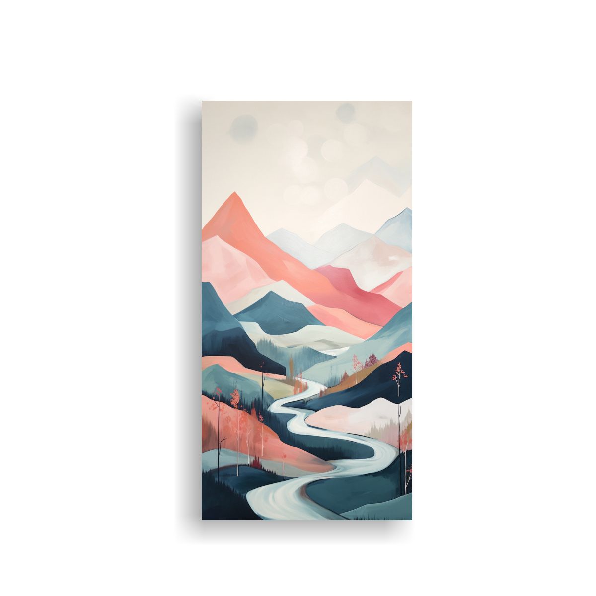 GENERICO - Pintura Decorativa Moderna Del Dormitorio Con 60x120 Cm