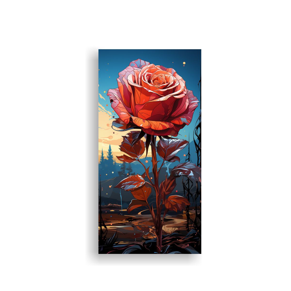 GENERICO - Lienzo De Tela Sublimada Para Comedor Con 70x140 Cm