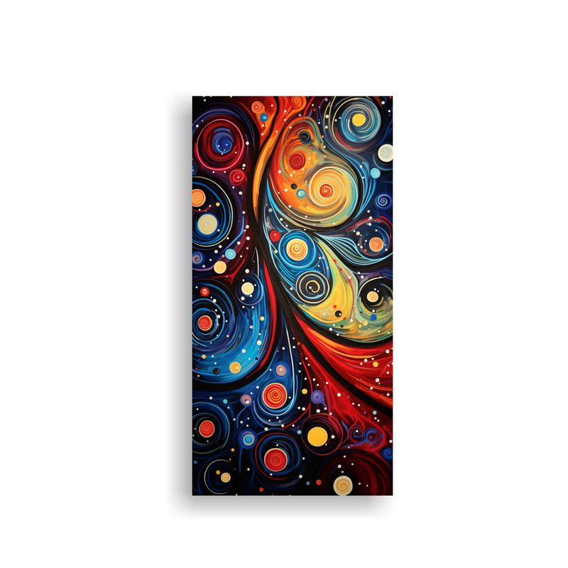 GENERICO - Cuadros Inspiradores De Patrones Abstractos 50x100 Cm
