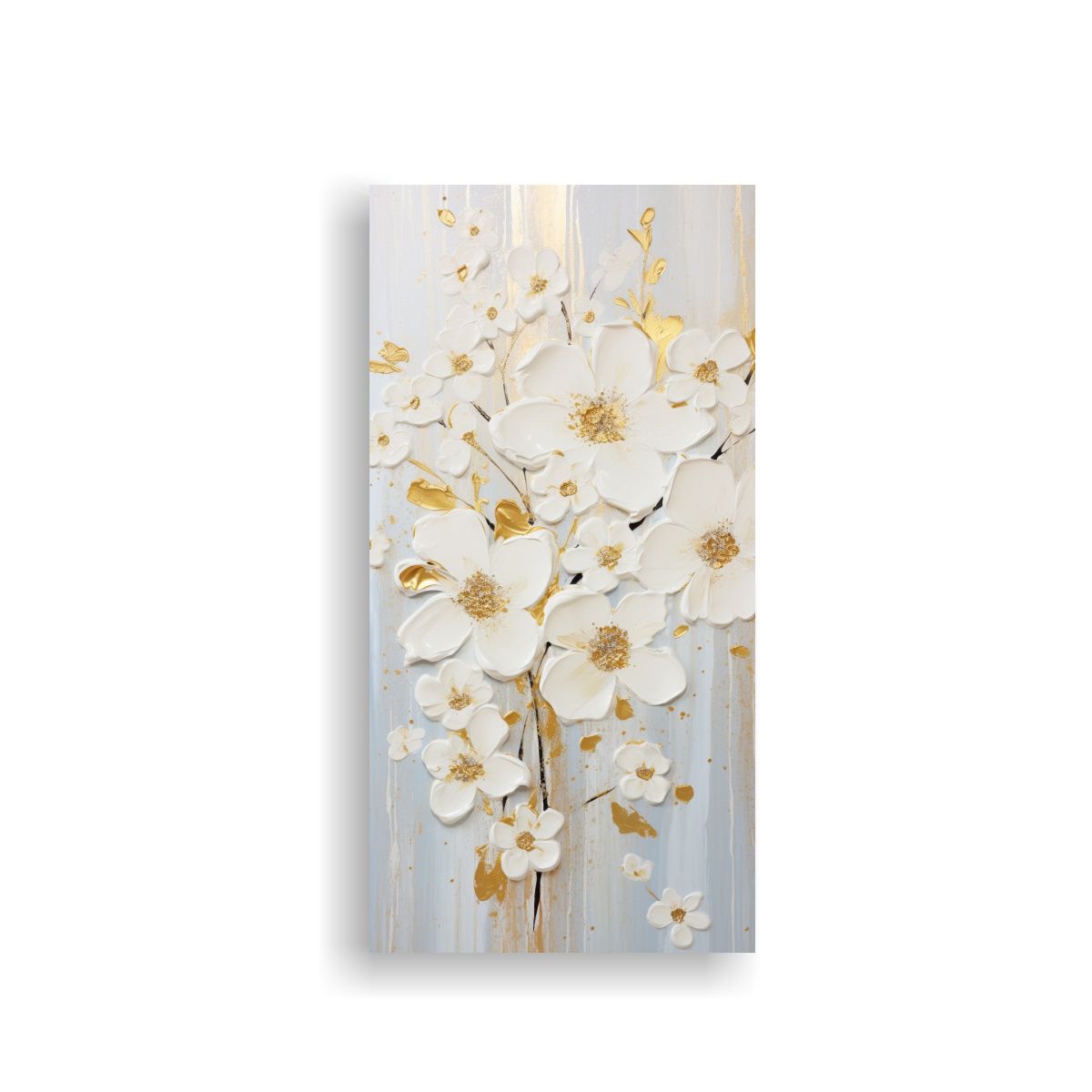 GENERICO - Pintura Acrílica Sin Juntas Sobre Blanco 30x60 Cm