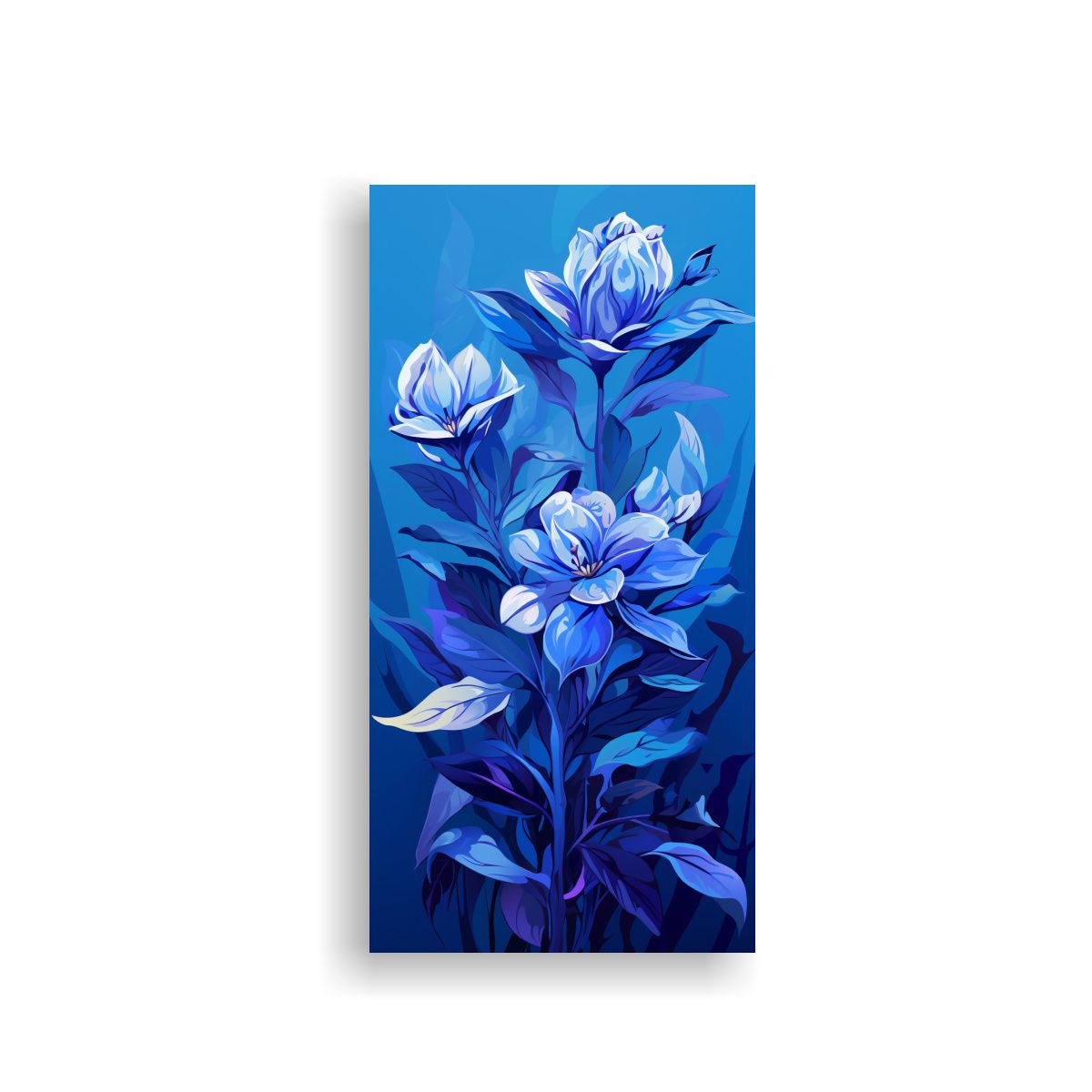 GENERICO - Pinturas Decorativas De Tonos Relieve De Hierbas 40x80 Cm.