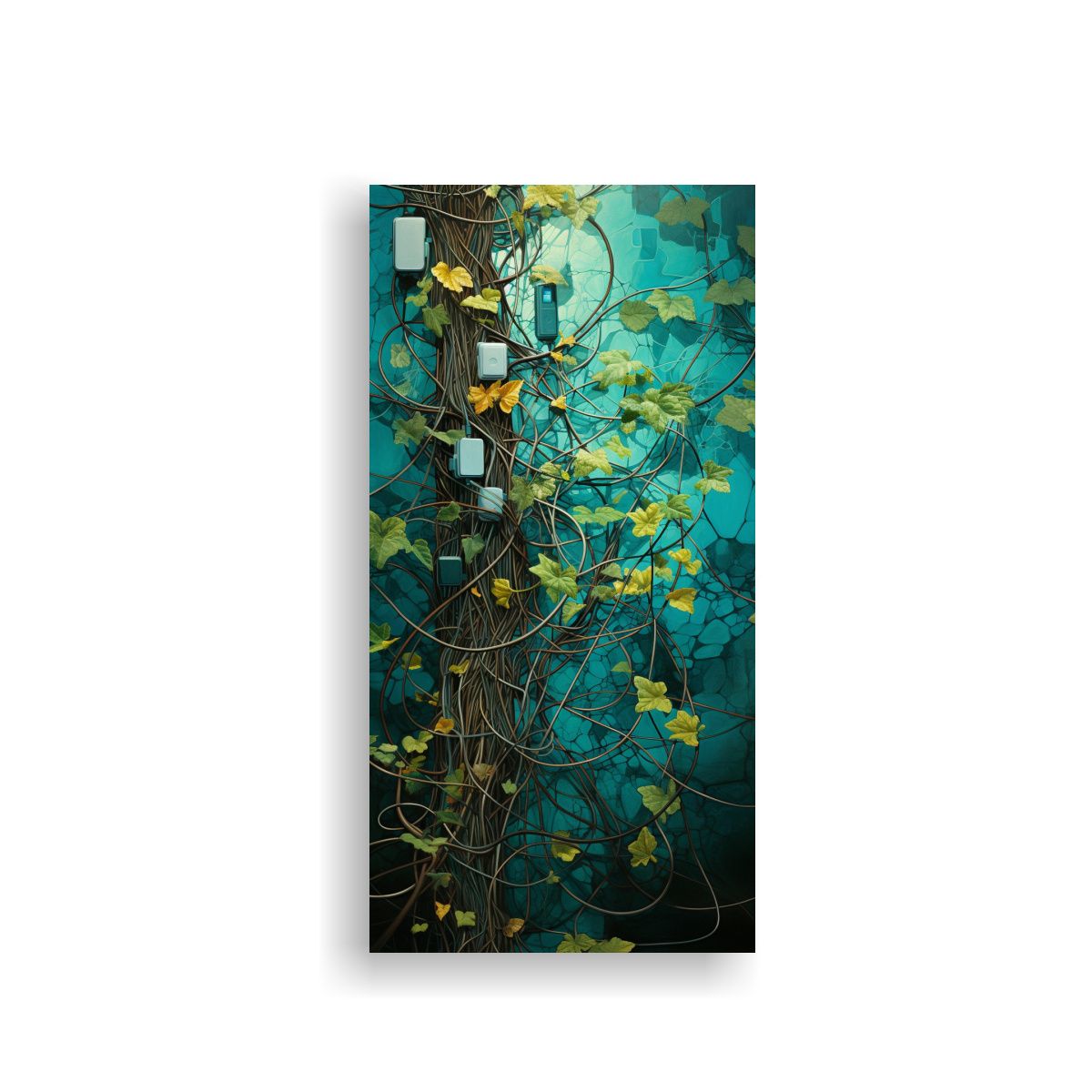 GENERICO - Pinturas De Decoración Arte Inspiración 70x140 Cm