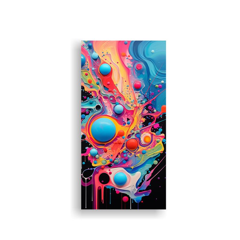 GENERICO - Pintura En Bastidor De Diseño Elegante Con 20x40 Cm