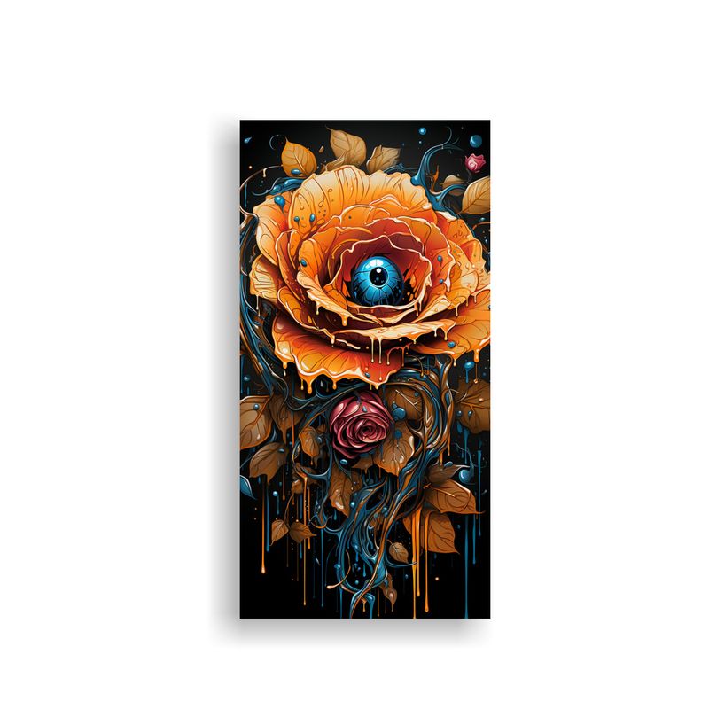 GENERICO - Pintura Decorativa Inspirada En La Fotografía De 50x100 Cm