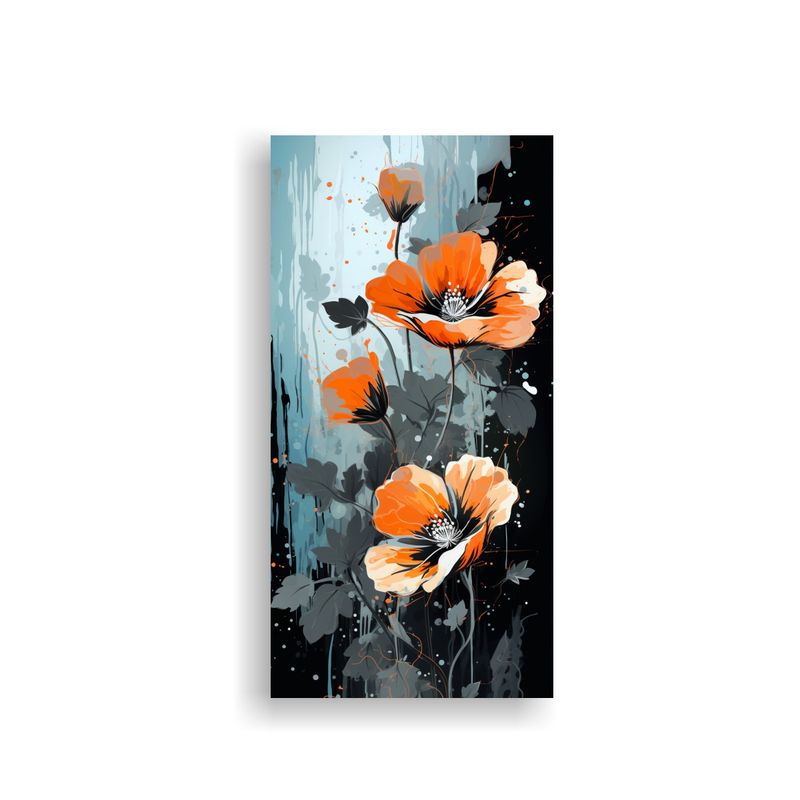 GENERICO - Pinturas Decorativas Estilo Medio Pincel Neonoir 40x80 Cm