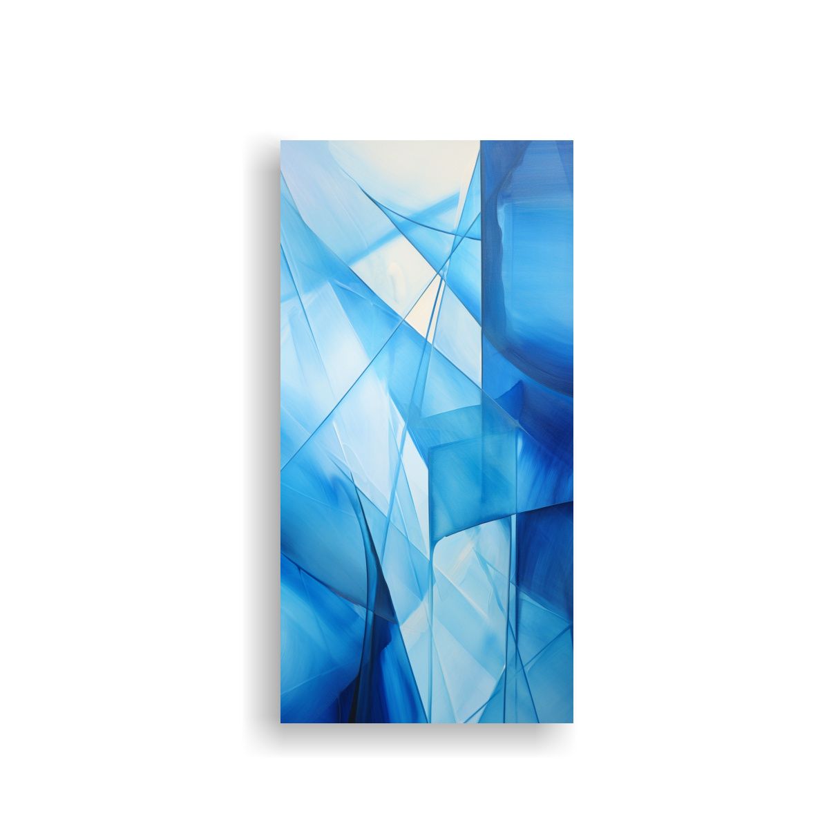 GENERICO - Cuadro Decorativo Lienzo Abstracto Armonía 30x60 Cm