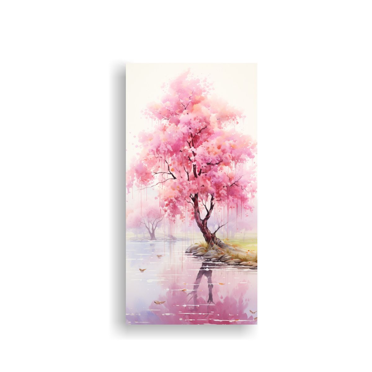 GENERICO - Arte Dibujo Exclusivo Pintura Abstracta En Tonos 50x100 Cm