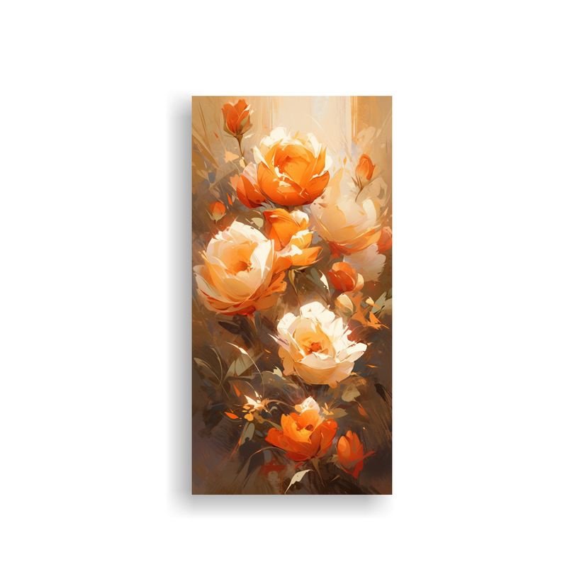 GENERICO - Pintura En Lienzo Tema Elegancia A De Arte Fino 20x40 Cm