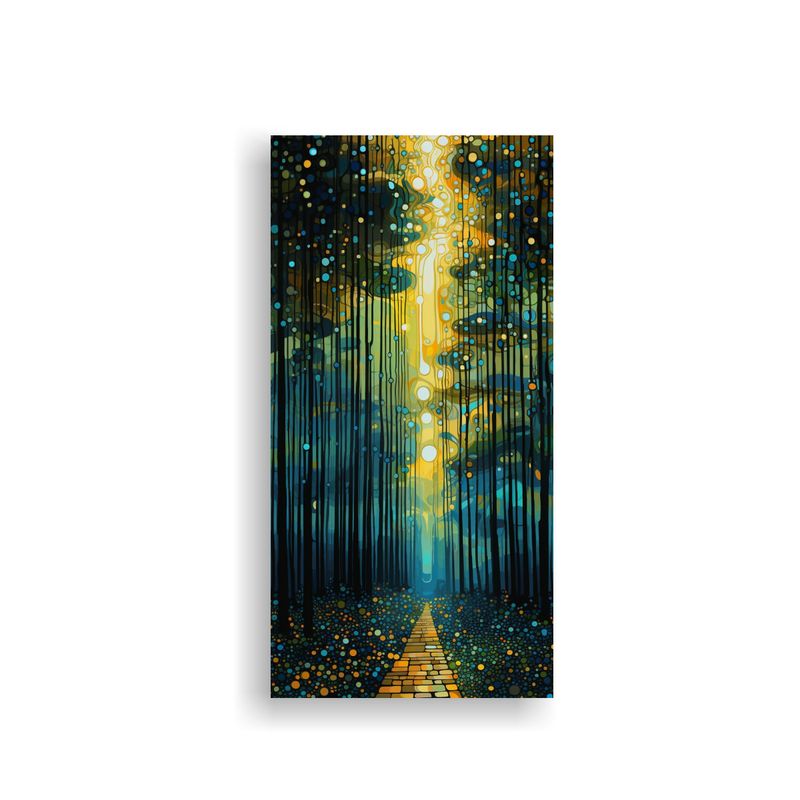 GENERICO - Pintura De Decoración Hogar Estilo De Bosque En 70x140 Cm