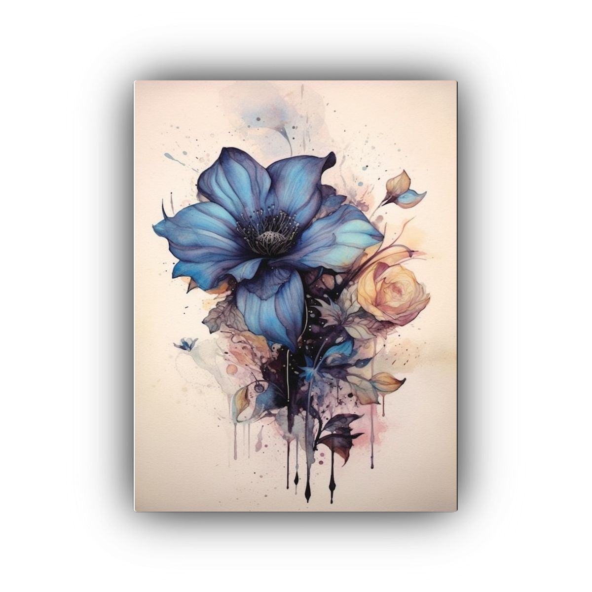 GENERICO - Pintura En Tela Con Detalles Intrincados De 80x120 Cm