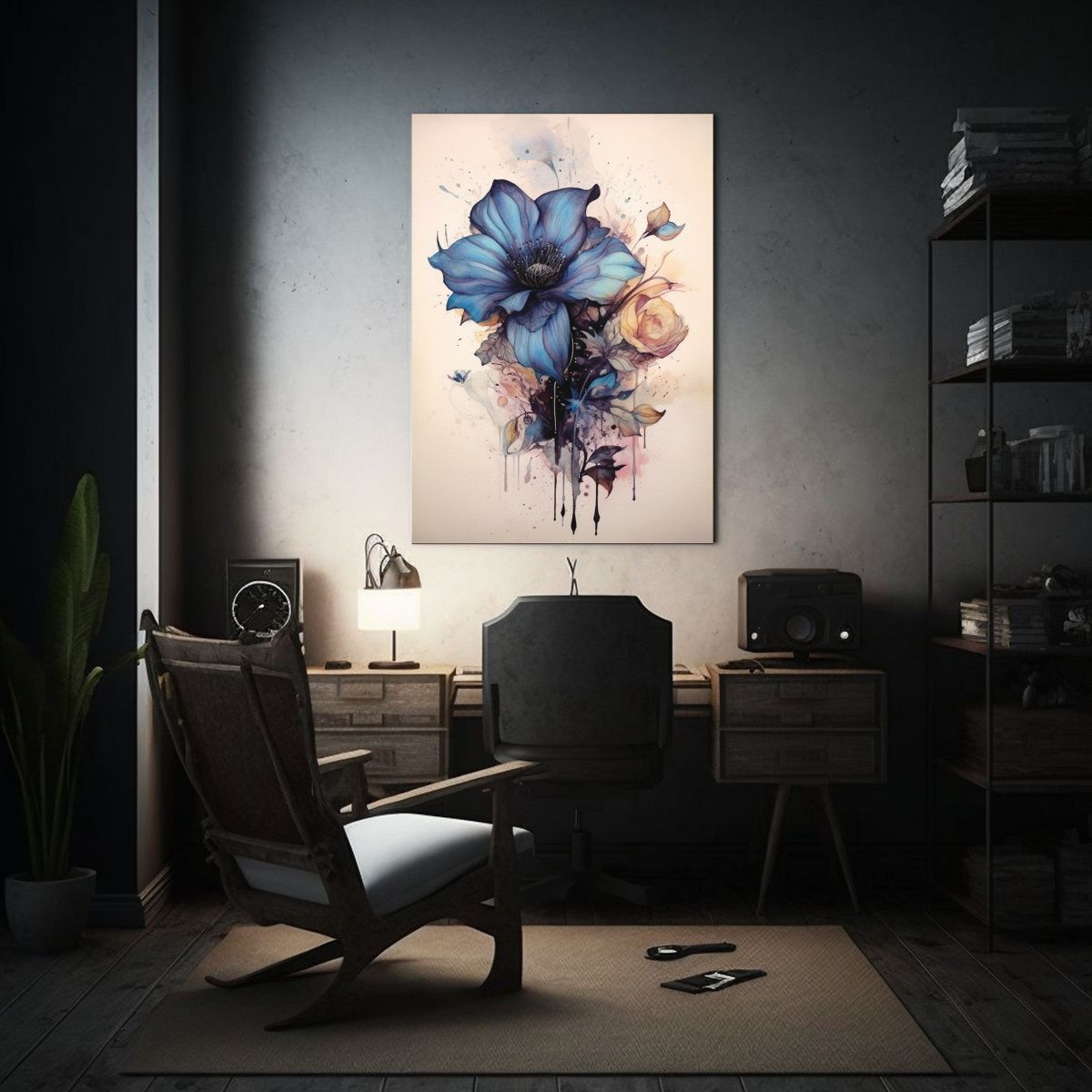 GENERICO - Pintura En Tela Con Detalles Intrincados De 80x120 Cm