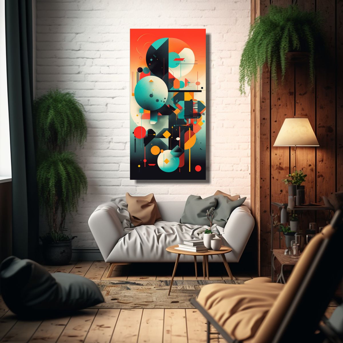 GENERICO - Arte Hermoso Diseño Graduado Exposición Póster 30x60 Cm