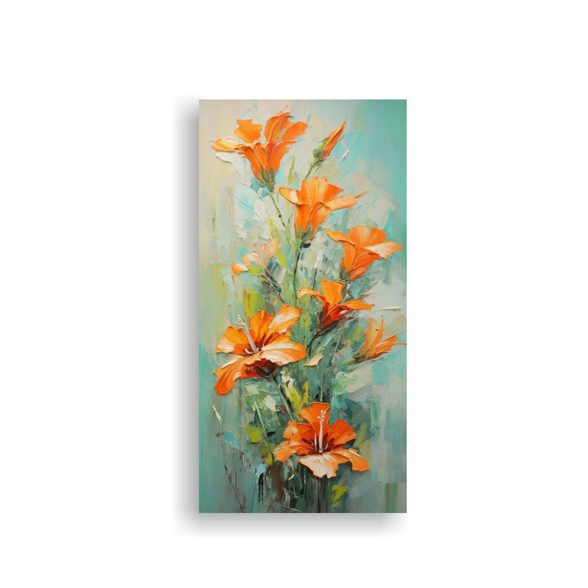 GENERICO - Cuadro En Bastidor Con Movimiento Y Textura 80x160 Cm