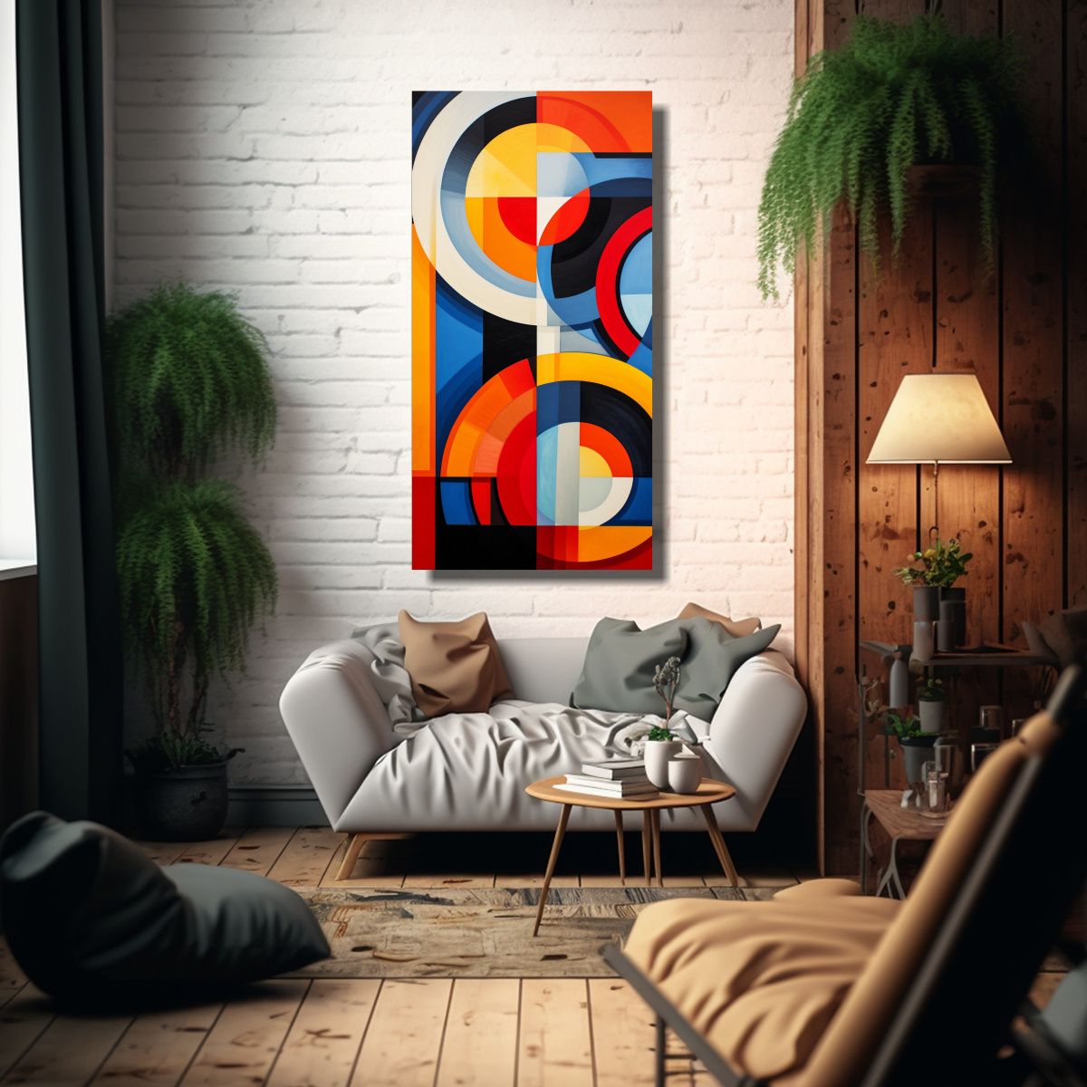 GENERICO - Pinturas Decorativas De Composición De 60x120 Cm