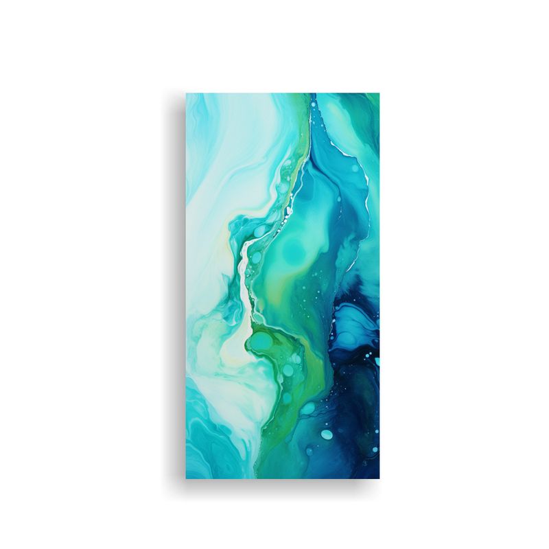 GENERICO - Pinturas Decorativas De Canva Impreso Armonía En 50x100 Cm
