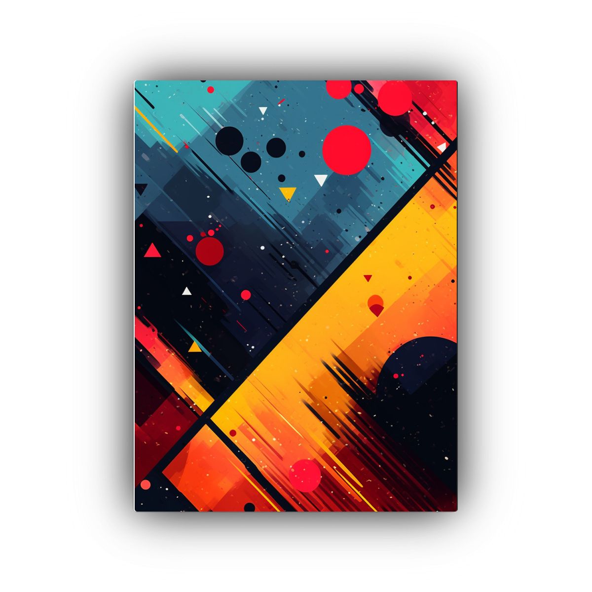 GENERICO - Pinturas Decorativas Abstractas De Estilo Popart 80x120 Cm