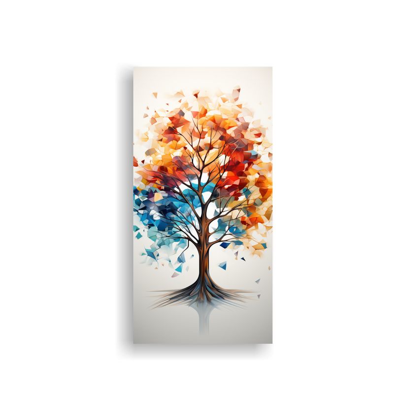 GENERICO - Tela En Bastidor Tela Sublimada Belleza 50x100 Cm