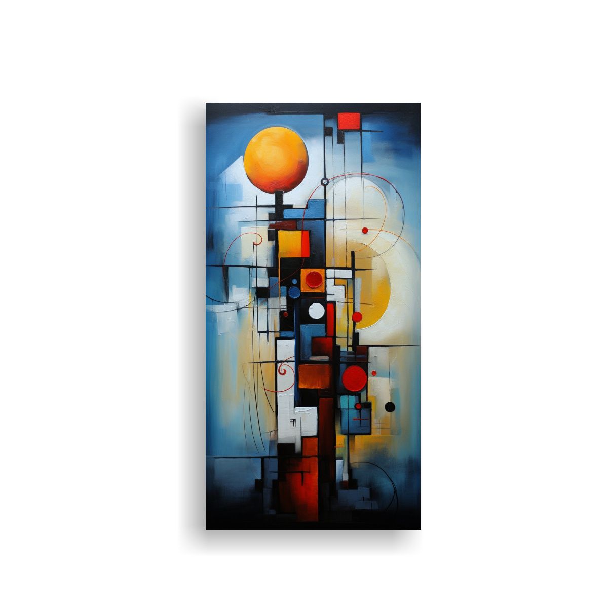 GENERICO - Comprar Pinturas Abstractas De Cuadro Fantástica 50x100 Cm
