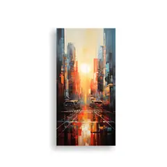 GENERICO - Pintura En Bastidor De La Belleza Natural De La 20x40 Cm