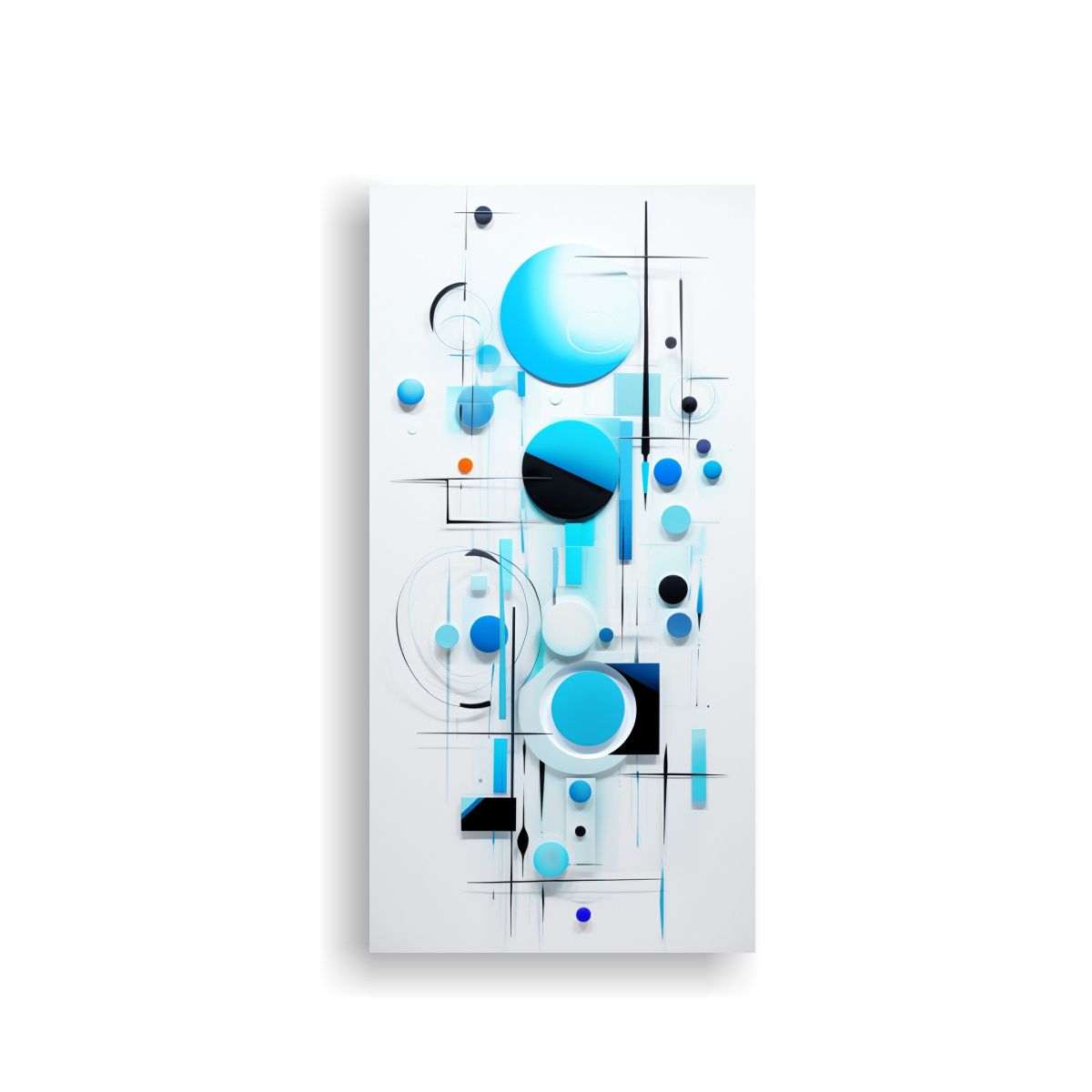 GENERICO - Pintura Abstracta Estilo Cósmico Vasily 80x160 Cm