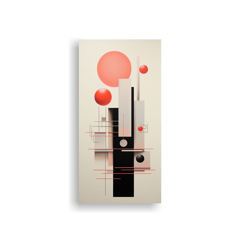 GENERICO - Pinturas Modernas Y Abstractas En Lienzo De Alta 20x40 Cm