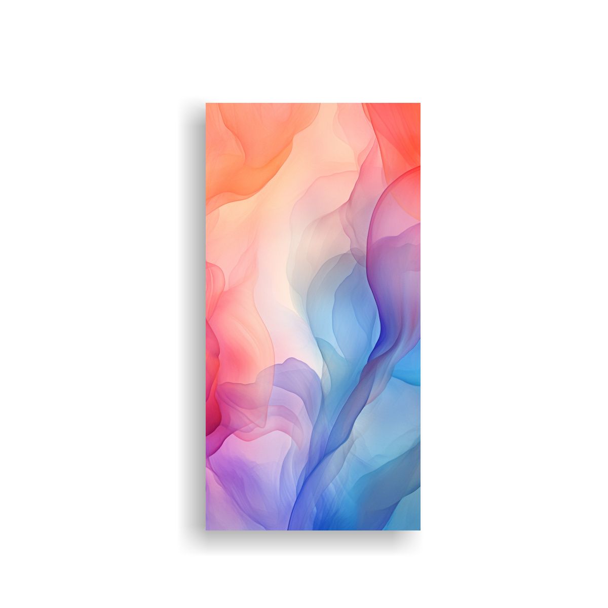 GENERICO - Cuadro Tela Sublimada Composición Abstracta 80x160 Cm