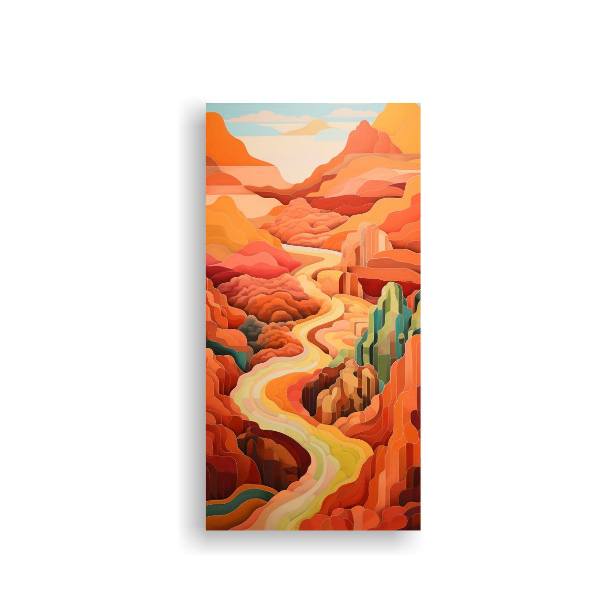 GENERICO - Pinturas Decorativas De Arte Moderno Clásico 20x40 Cm