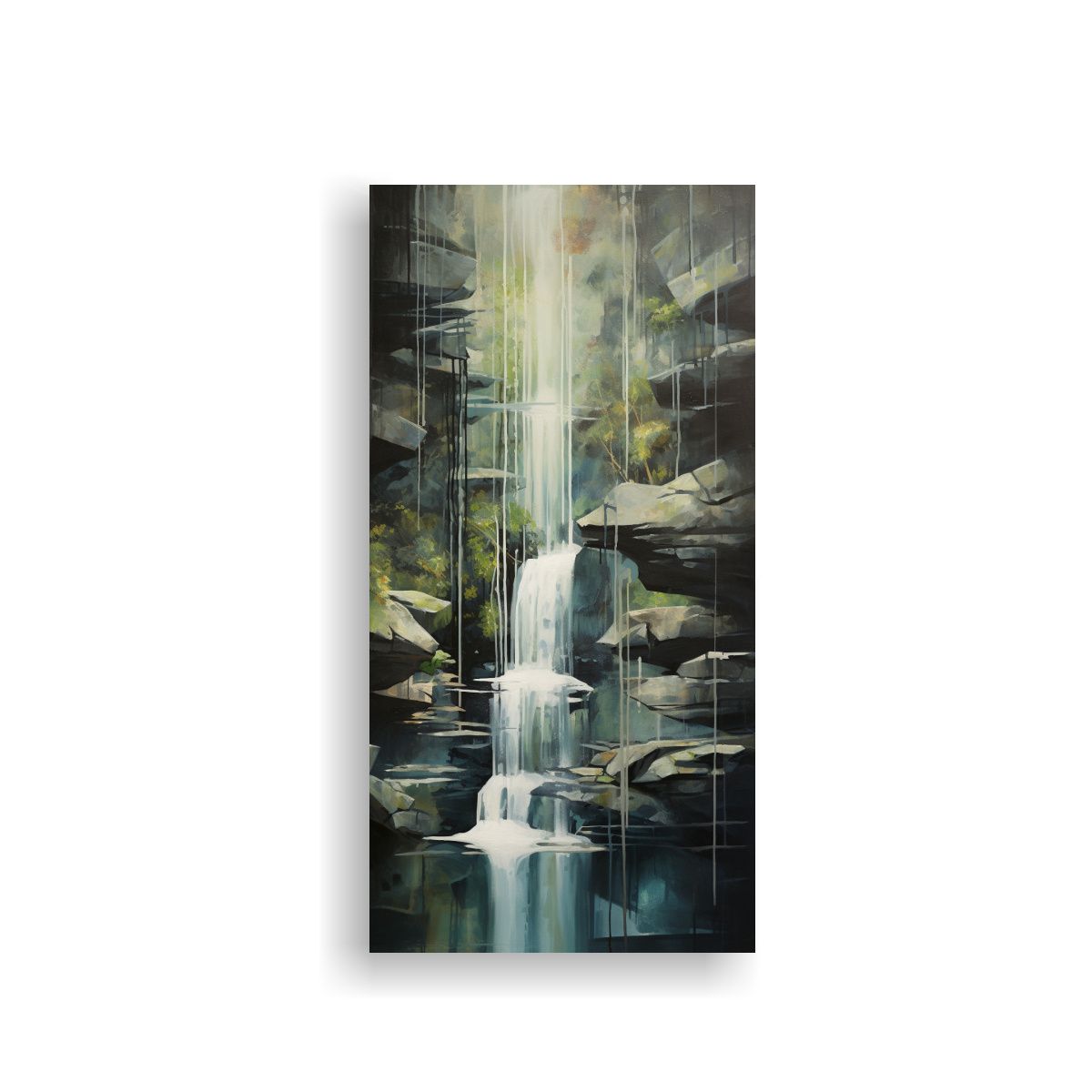 GENERICO - Pintura De Lienzo Con Tema De Sensibilidad 70x140 Cm