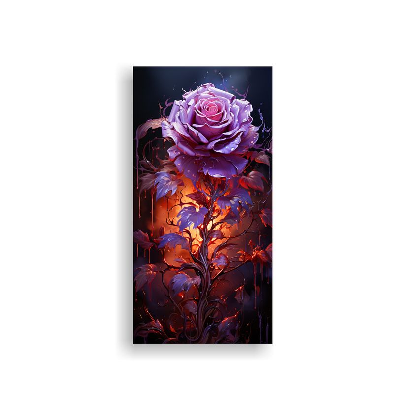GENERICO - Cuadro Decorativo Arte Creativa Majestuosas 60x120 Cm