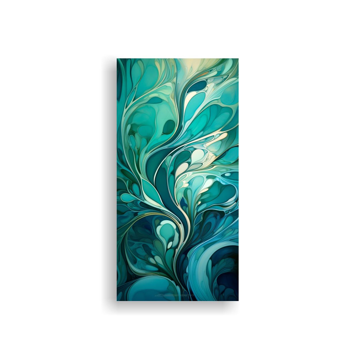 GENERICO - Pinturas Decorativas De Fusión Abstracta Canva 80x160 Cm