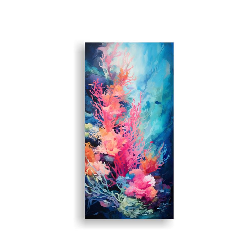 GENERICO - Pintura Decorativa De Composición Moderna De 60x120 Cm