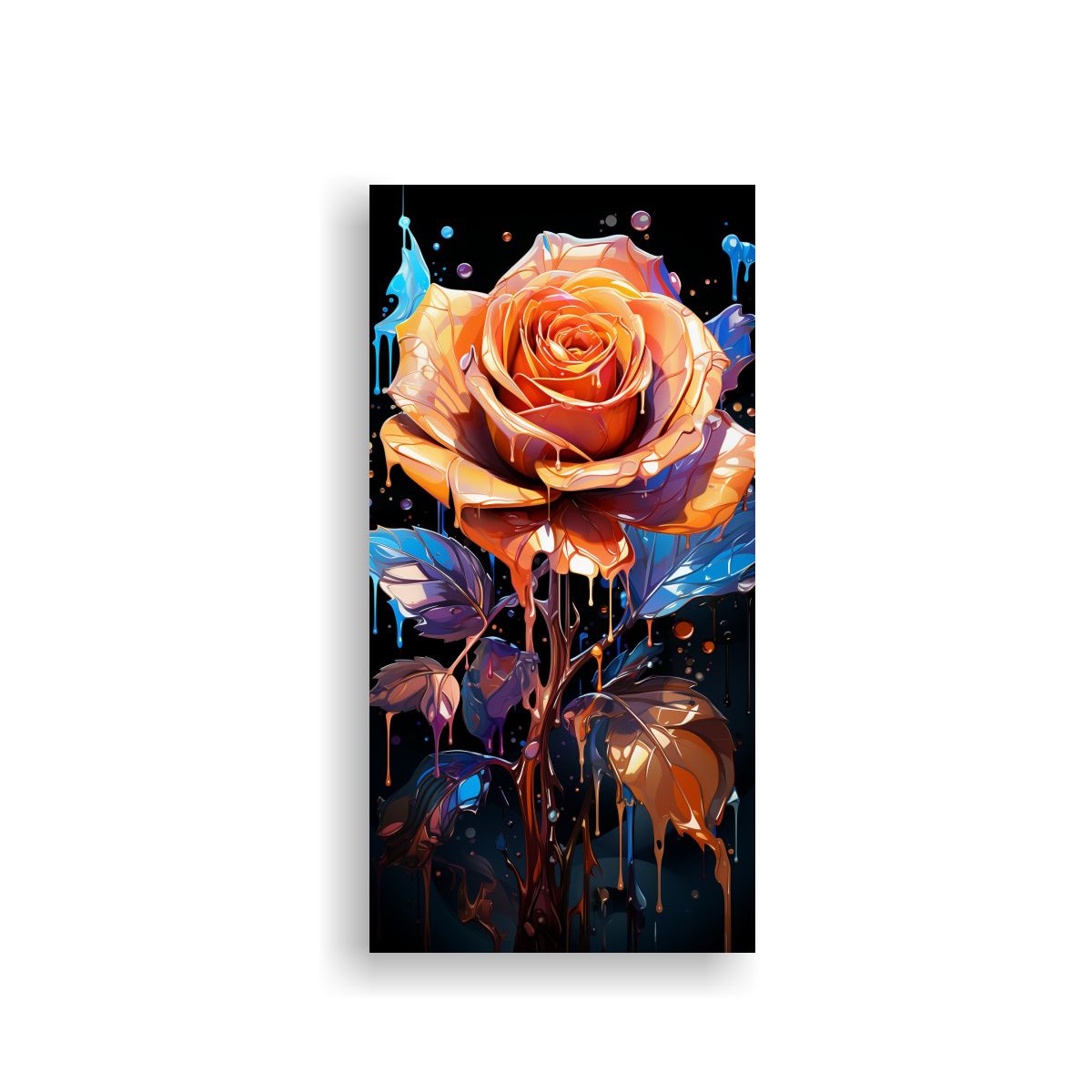 GENERICO - Pintura Decorativa Moderna De Tela En Bastidor 70x140 Cm