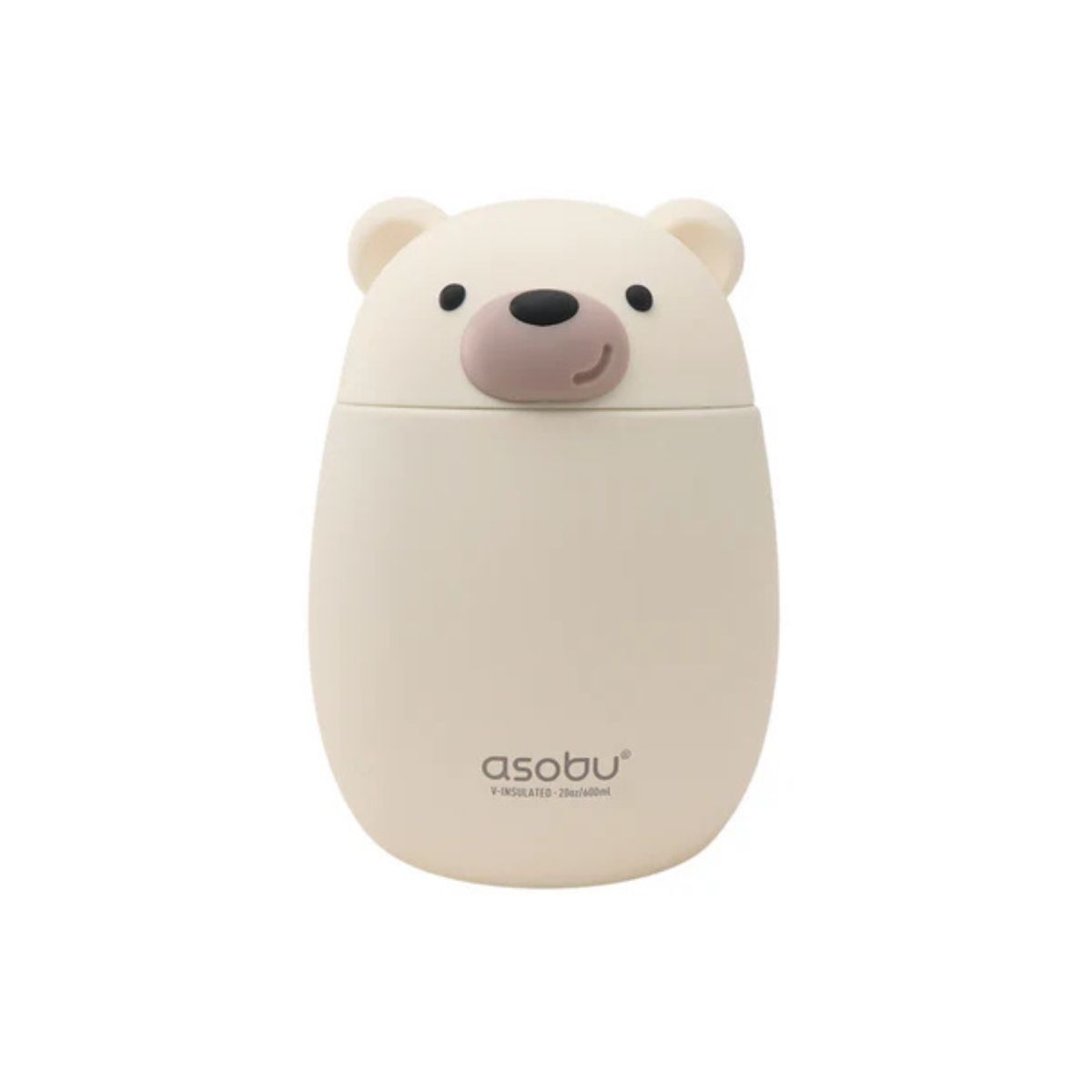 ASOBU - Termo Comida Bestie Food Osa Polar, Asobu, Blanco, 600 ml