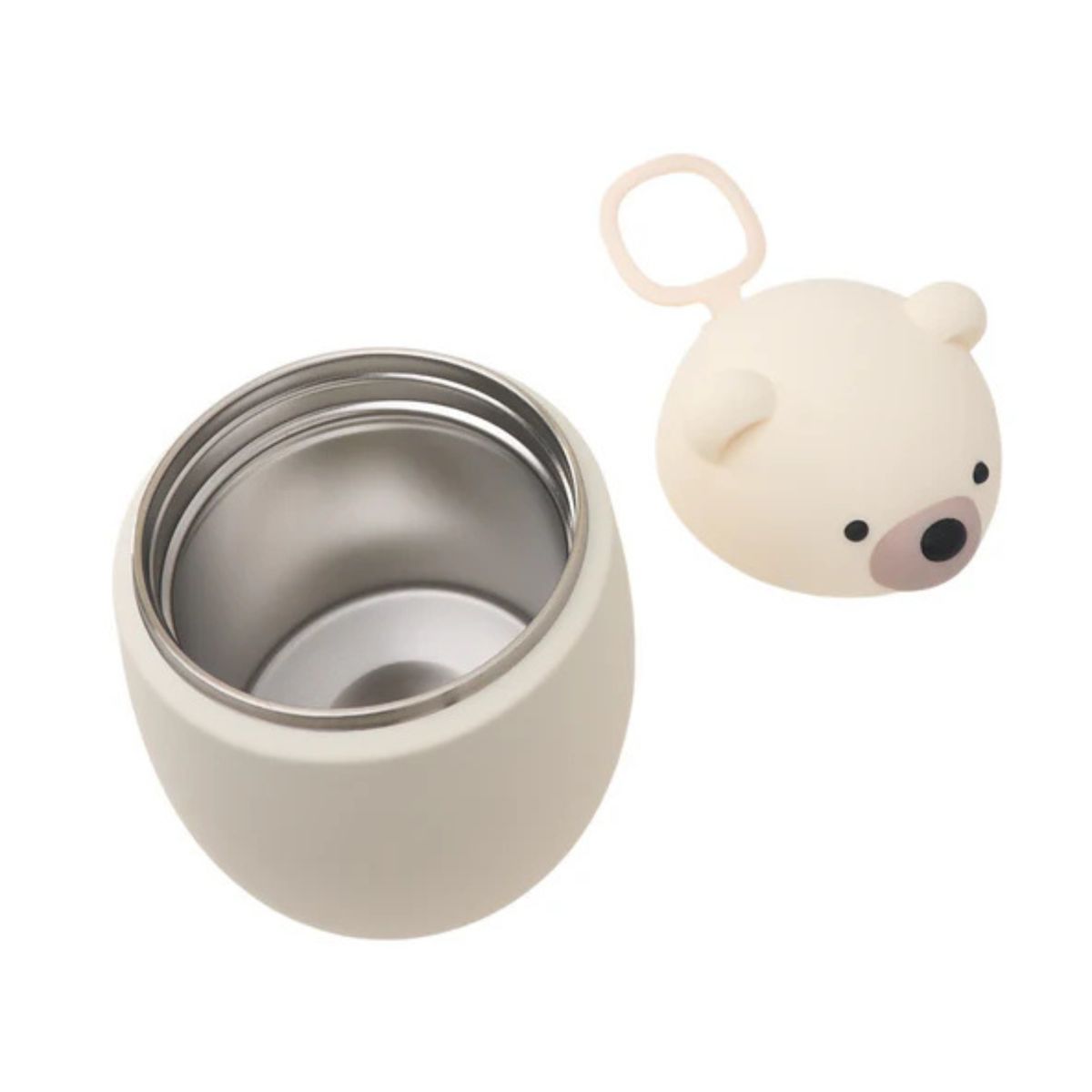 ASOBU - Termo Comida Bestie Food Osa Polar, Asobu, Blanco, 600 ml