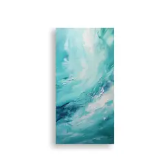 GENERICO - Cuadro Fotografía Floral Esencia Abstracta 30x60 Cm