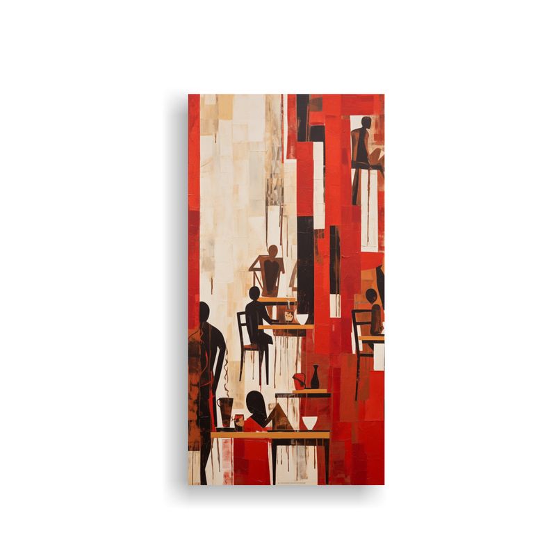 GENERICO - Lienzo De Tela Inspiración Enigmática 20x40 Cm