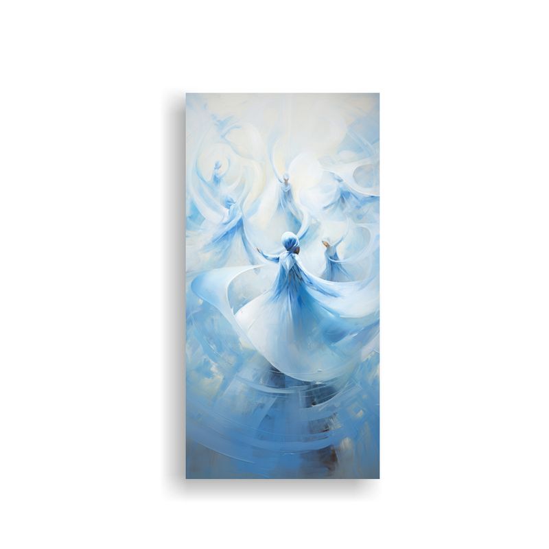 GENERICO - Pinturas Decorativas De Derviches Giradores 80x160 Cm