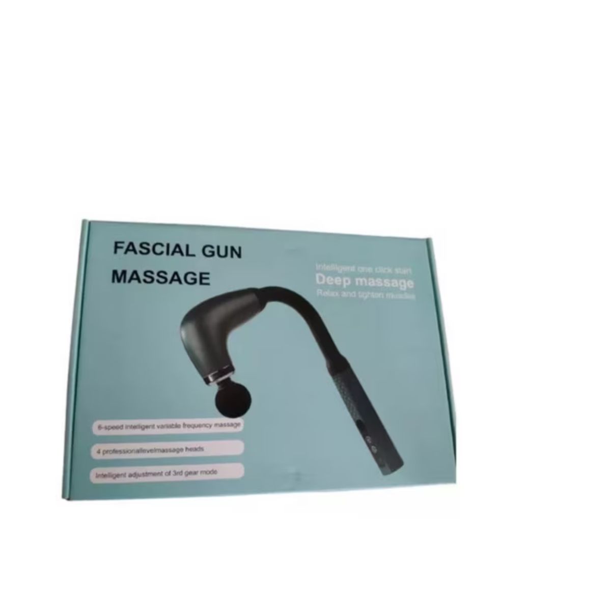 GENERICO - Pistola De Masajes Descontracturante Gun Gris SKU CN