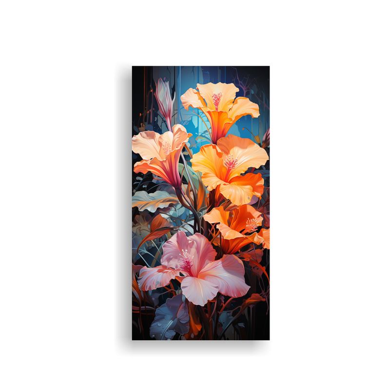 GENERICO - Cuadros Decorativos Juveniles De Líneas Finas De 70x140 Cm