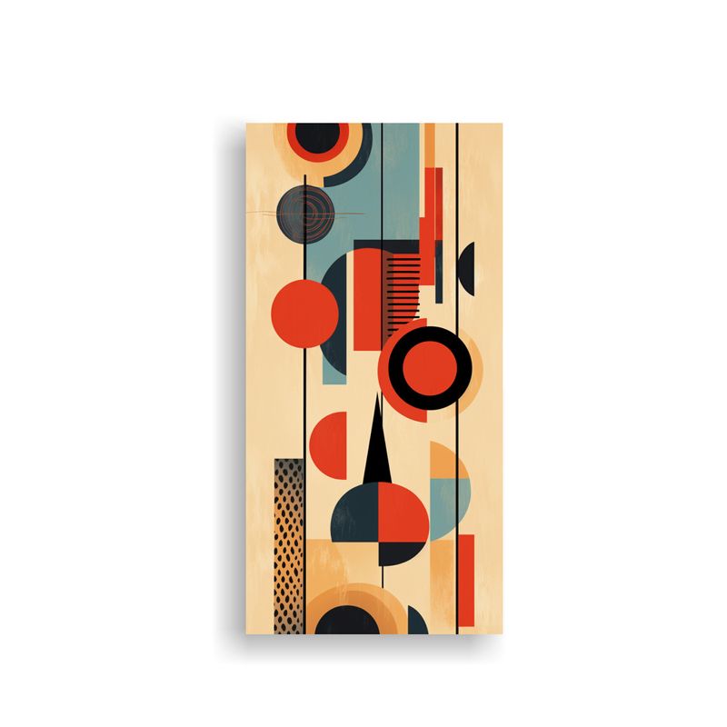 GENERICO - Cuadros De Decoración De Estilo Abstracto 30x60 Cm