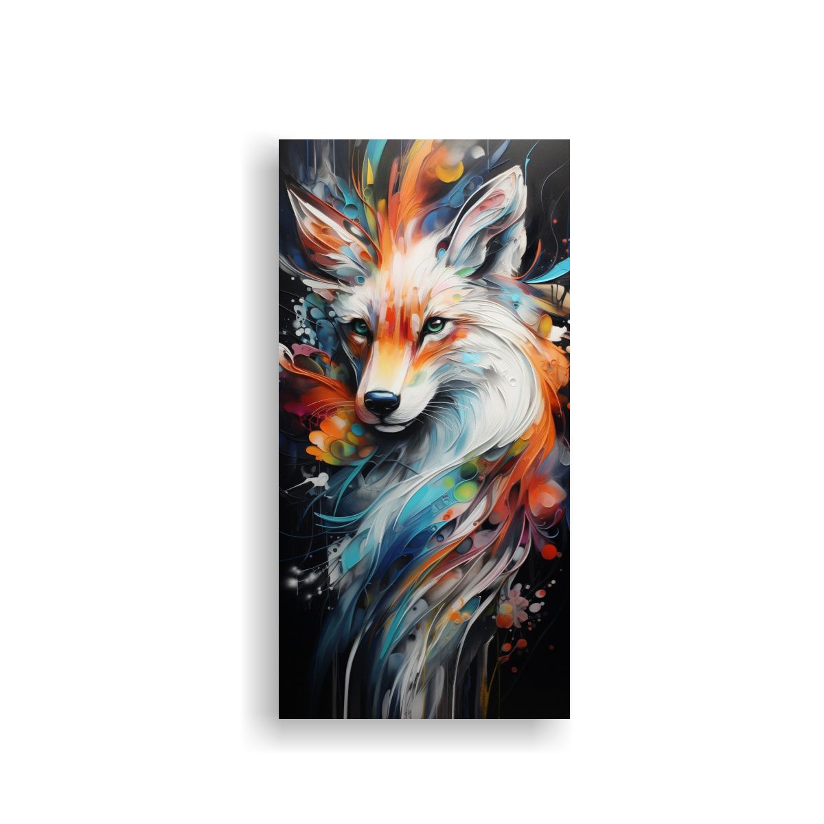 GENERICO - Cuadros Abstractos De Animales En Arte De 80x160 Cm